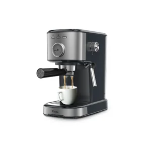 Machine A Café Barista 2 en 1 CONDOR - ROBUSTA SERIES - Capsules et Café moulu -20 BARS-1100 W- Noire - MC215DN