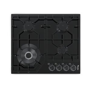 Table encastrable Condor Vanilla 04 Feux Black Glass 60 cm