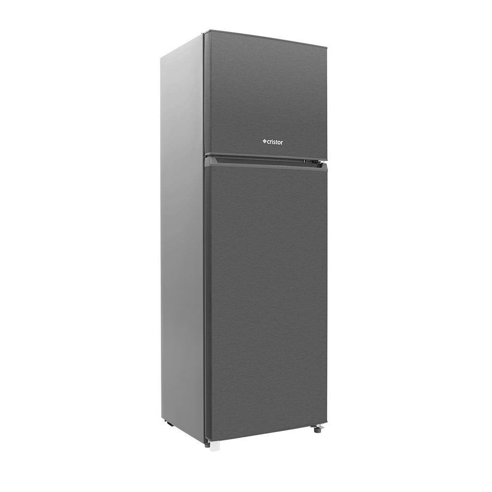 Réfrigérateur CRISTOR Double porte Defrost - Gris - 294 L