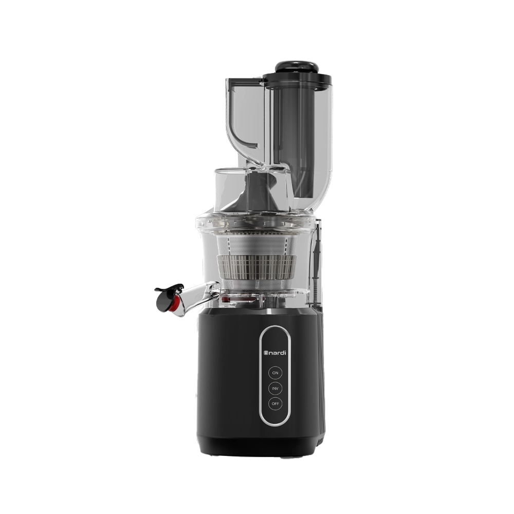 Extracteur de Jus NARDI 3 Filtres 55Tr/min Noir Goulotte XL