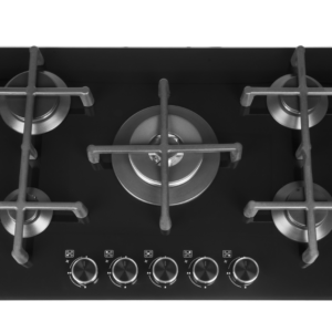 Table De Cuisson NARDI 5 Feux Black glass