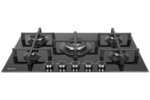 Table De Cuisson NARDI 5 Feux Black glass