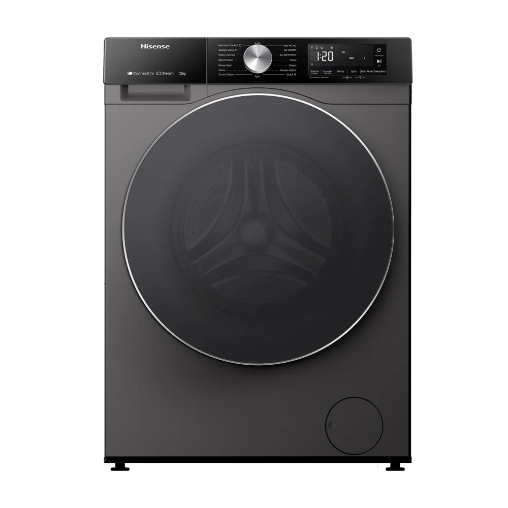 Machine à laver HISENSE 3S Smart – Grise-12 KG