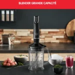Mixeur plongeant Moulinex INFINYFORCE avec Accessoire Blender