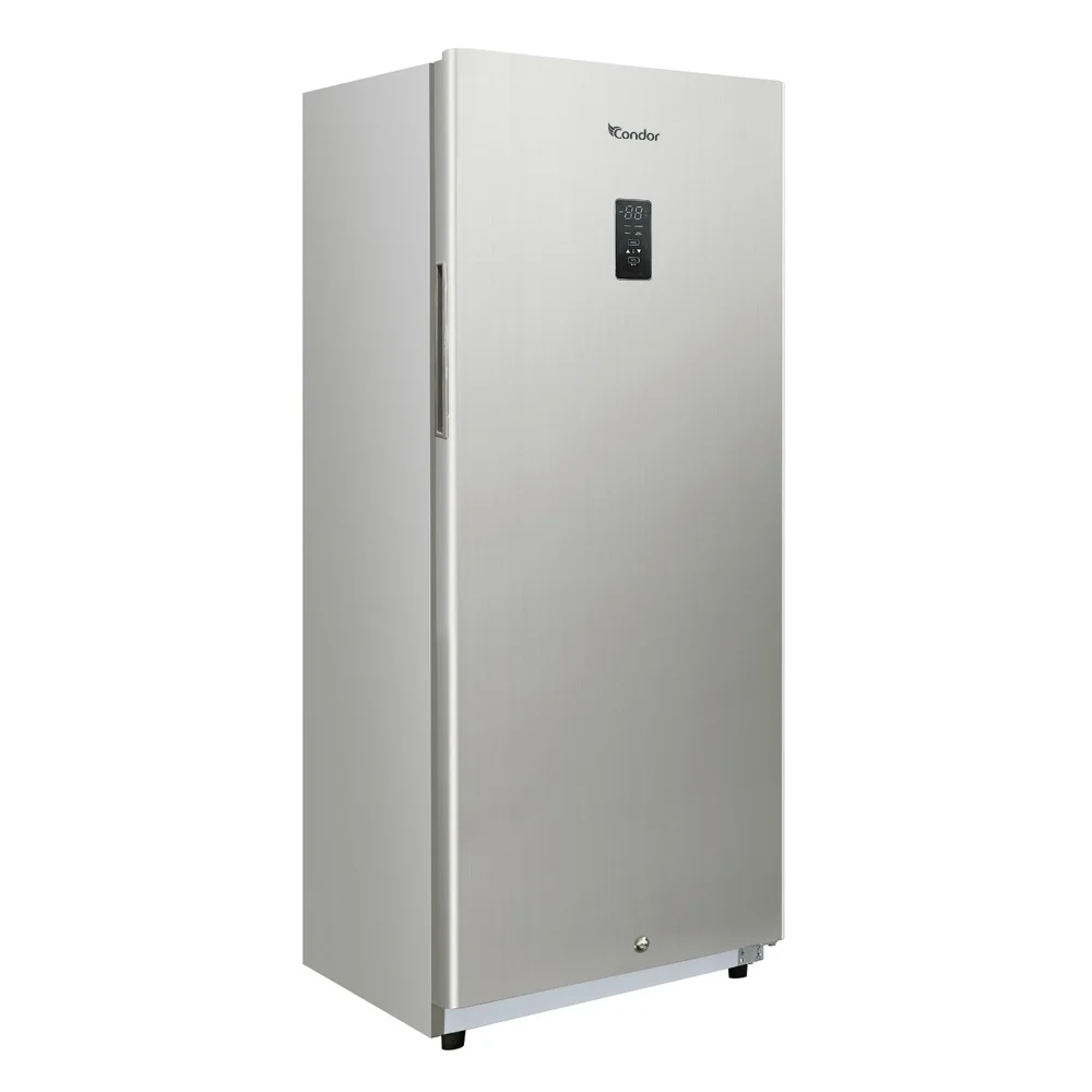 Congélateur Vertical Condor AURORA Series No Frost Inverter Inox 409 L