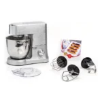 Robot pâtissier MOULINEX Masterchef Grande 1.500W - 5 accessoires - 8 vitesses + pulse - QA810D01