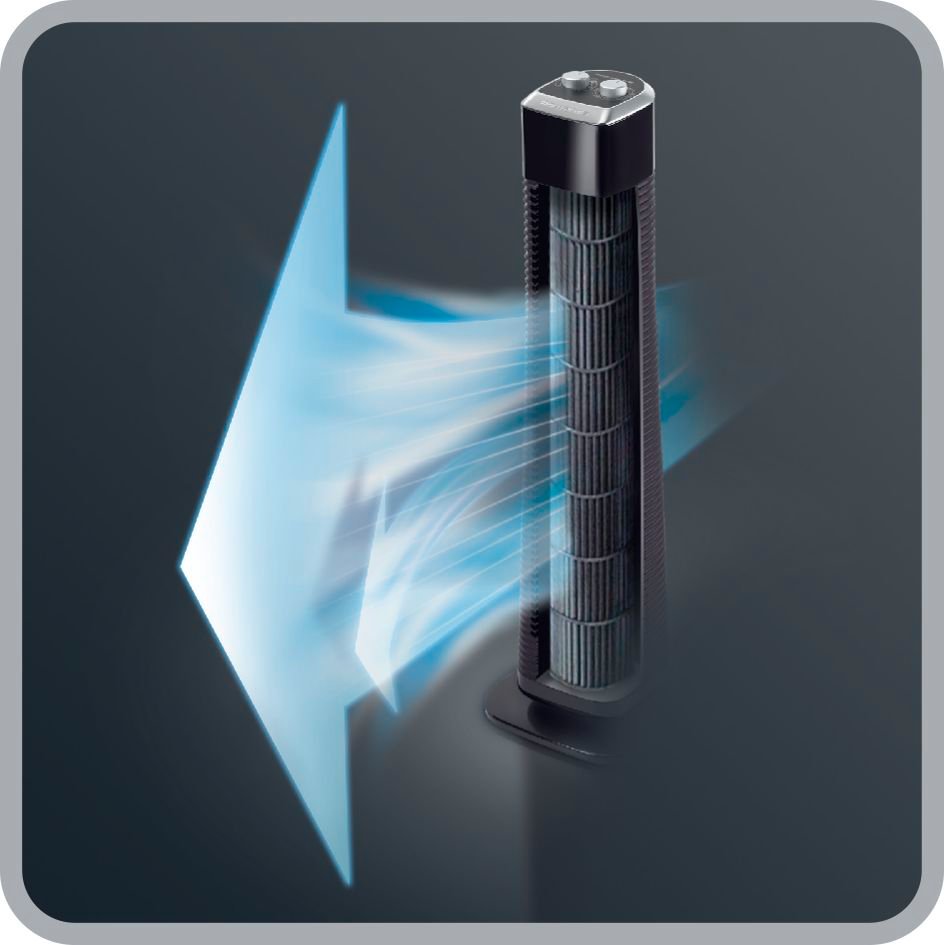 Ventilateur ROWENTA Classic Tower 35W - VU6140F0