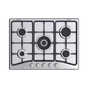 Table de cuisson CANDY 4 Foyers 1 Wok Fonte Inox