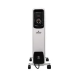 Radiateur Bain d'huile CRISTOR 9 éléments 2000W noir et blanc