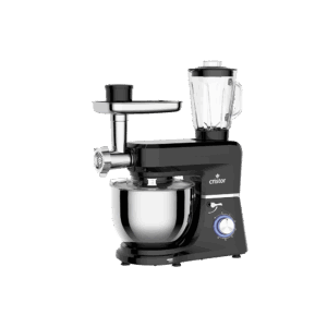 Pétrin multifonction Cristor D-crochet  Noir Inox  7l 1900 w