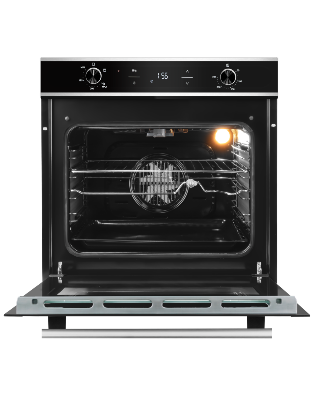 Four Encastrable NARDI Gaz-Elec Noir 60 Cm