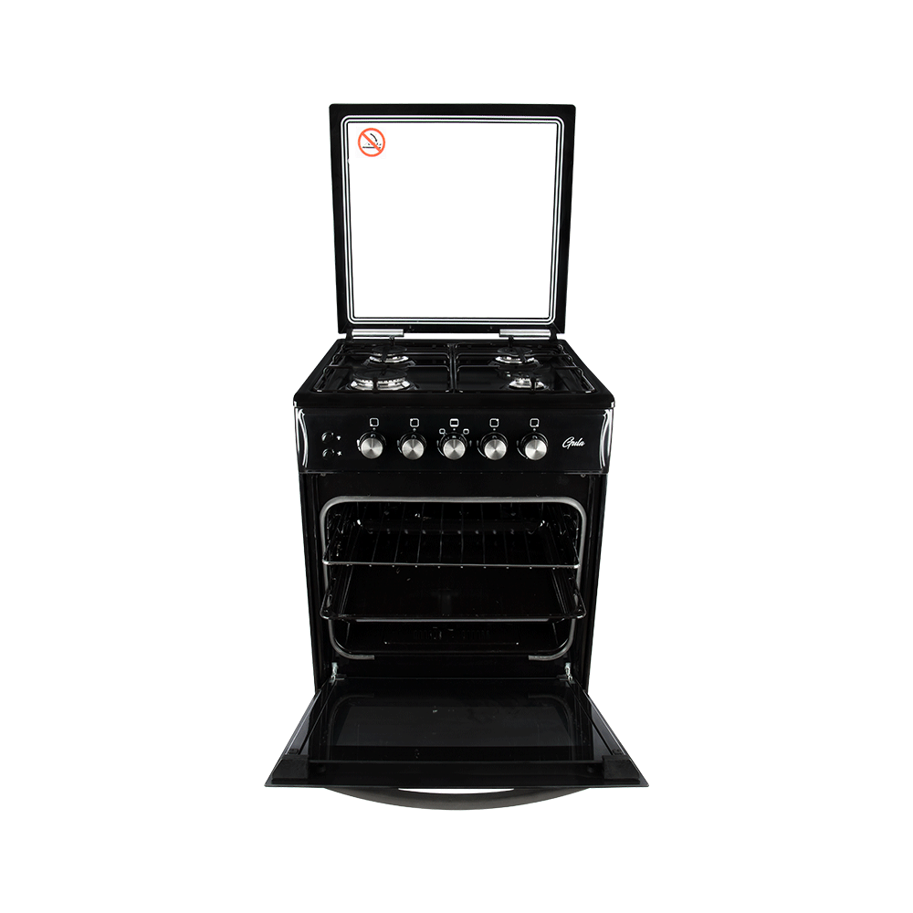 Cuisinière CRISTOR GULA - 4 Feux - 55 Cm - Noire GUL450B