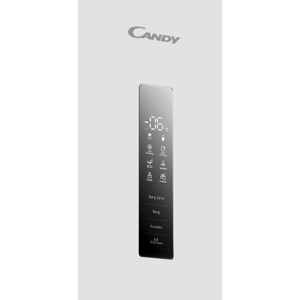 Réfrigérateur Double porte CANDY- 570-Digital Display-No Frost-CDHT570FW