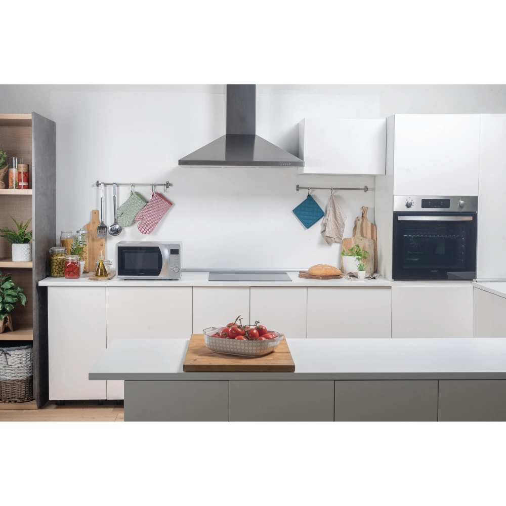 Four Encastrable CANDY Gaz-Électrique Ventilé 65 L Noir Inox