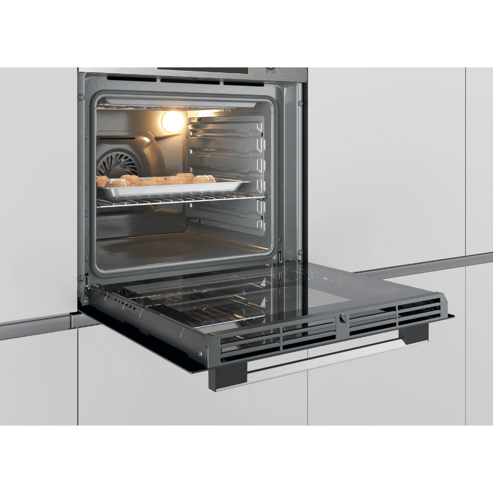 Four Encastrable Elect-Elect Rosières Inox 69L Ventilé 08 Fonctions