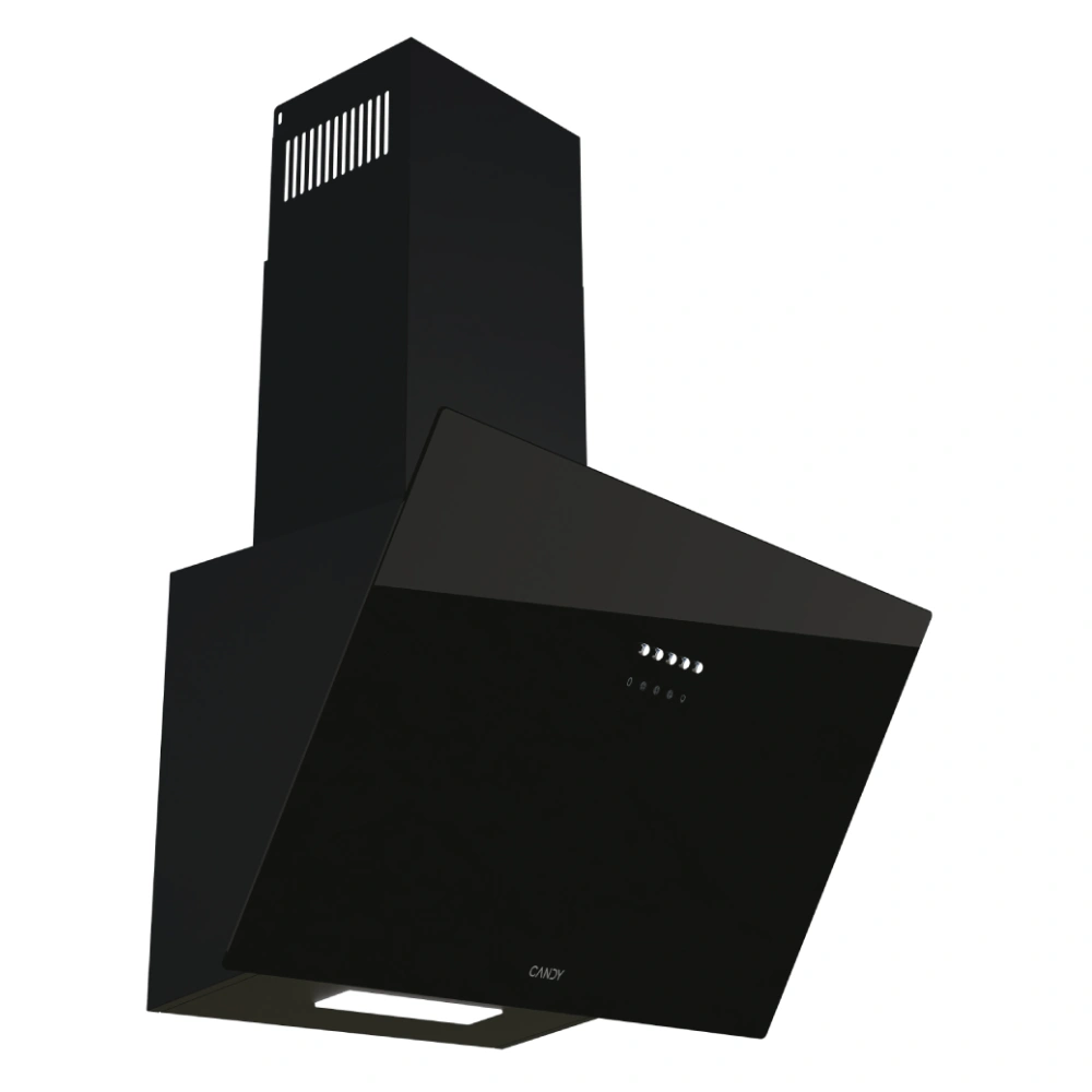 Hotte Aspirante CANDY 90CM Décorative Black Glass