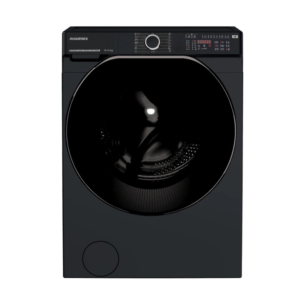 Machine à laver Séchante Rosières Q6 pro 13+9KG Noir Active Steam Inverter