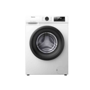 Machine à laver HISENSE Frontale -Inverter - Vapeur -Blanche- 08Kg