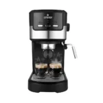 Machine A Café 3 en 1 CRISTOR Capsules et Café moulu Noir Inox 20 BARS-1100 W