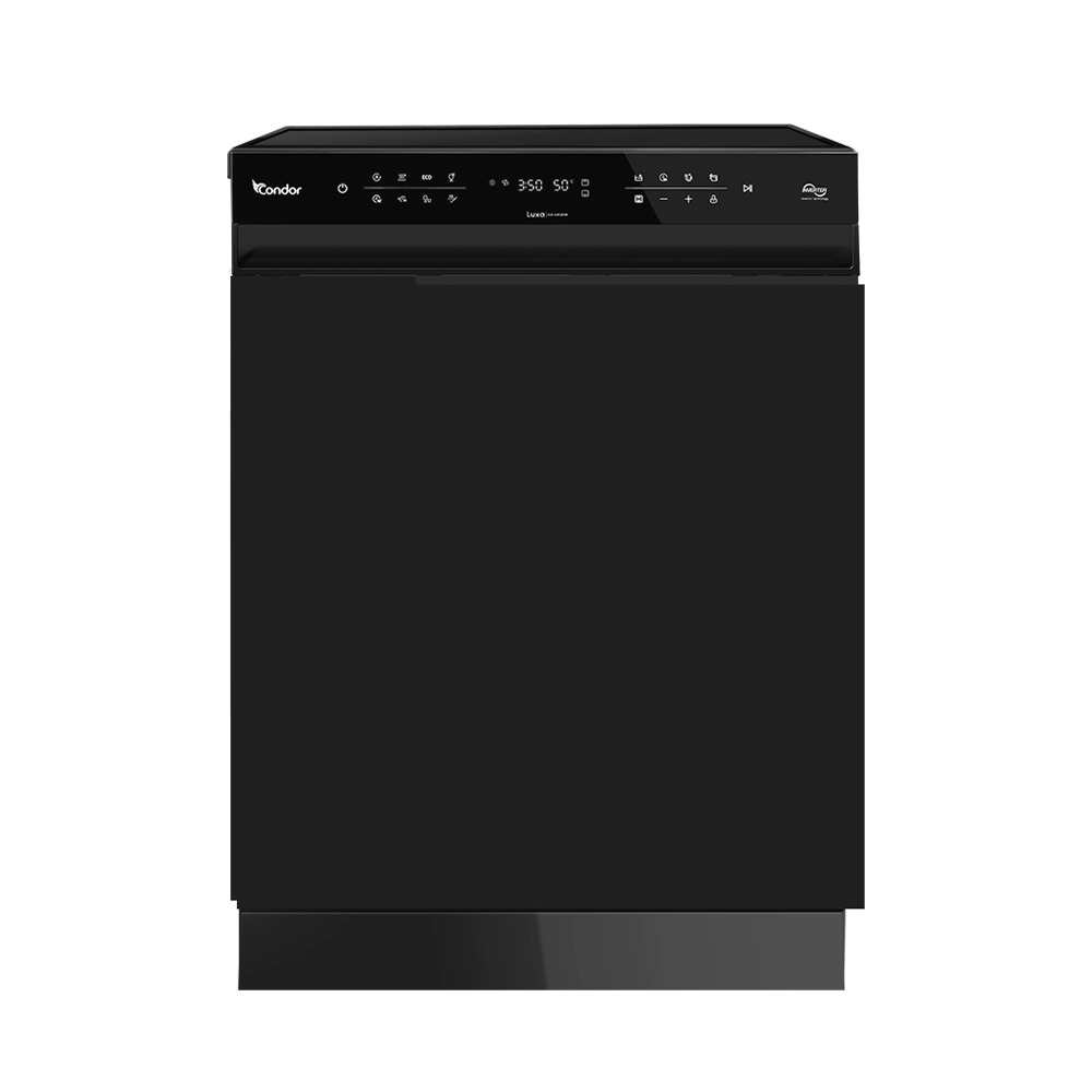 Lave-Vaisselle CONDOR LUXA Inverter Inox noir 16 Couverts