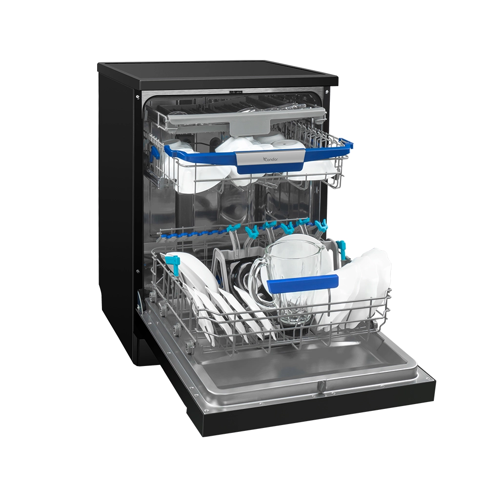Lave-Vaisselle CONDOR LUXA Inverter Inox noir 16 Couverts