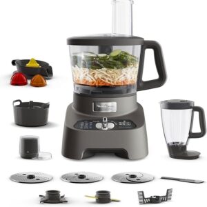 Robot multifonctions MOULINEX Double Force 1000W SILVER - 10 Accessoires
