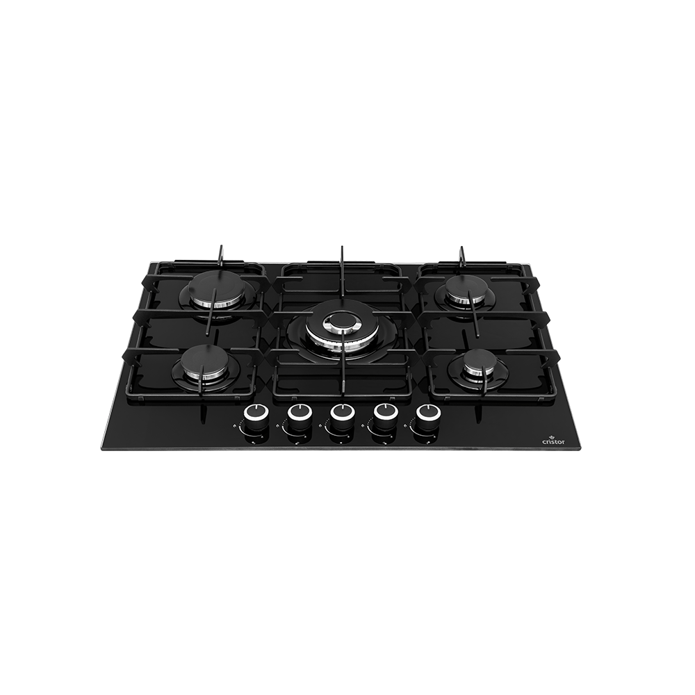 Table de cuisson Cristor Verre Noir 70cm