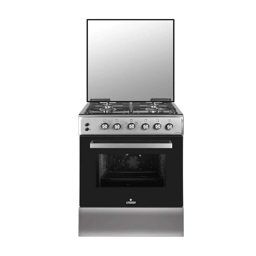 Cuisinière Cristor Magicia  4 feux Inox I60cm