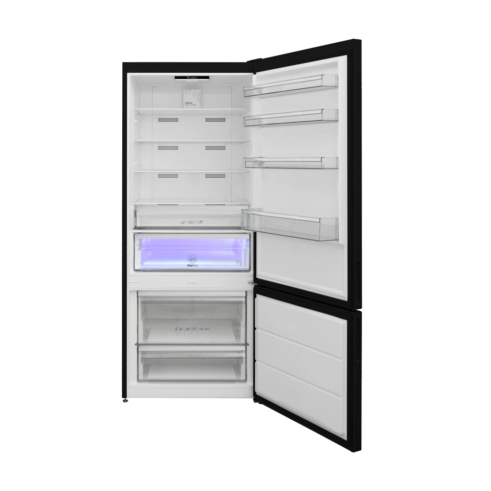 Réfrigérateur Combiné Nardi Inverter Dark Inox 699L