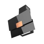 Hotte Murale Décorative Condor Cooper Black Glass 60cm