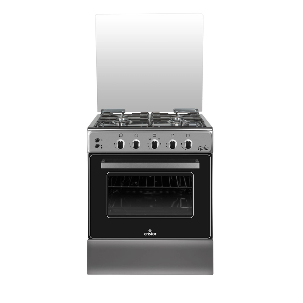 Cuisinière Cristor  Galia ventilé   Inox  60cm
