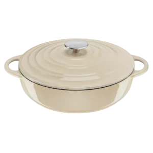 Lov E2597204 Cocotte en fonte peu profonde 28 cm E2597204