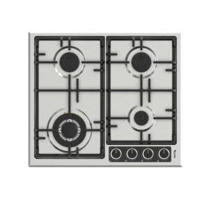Table encastrable Condor Rigati 4 4 feux Inox 60 cm