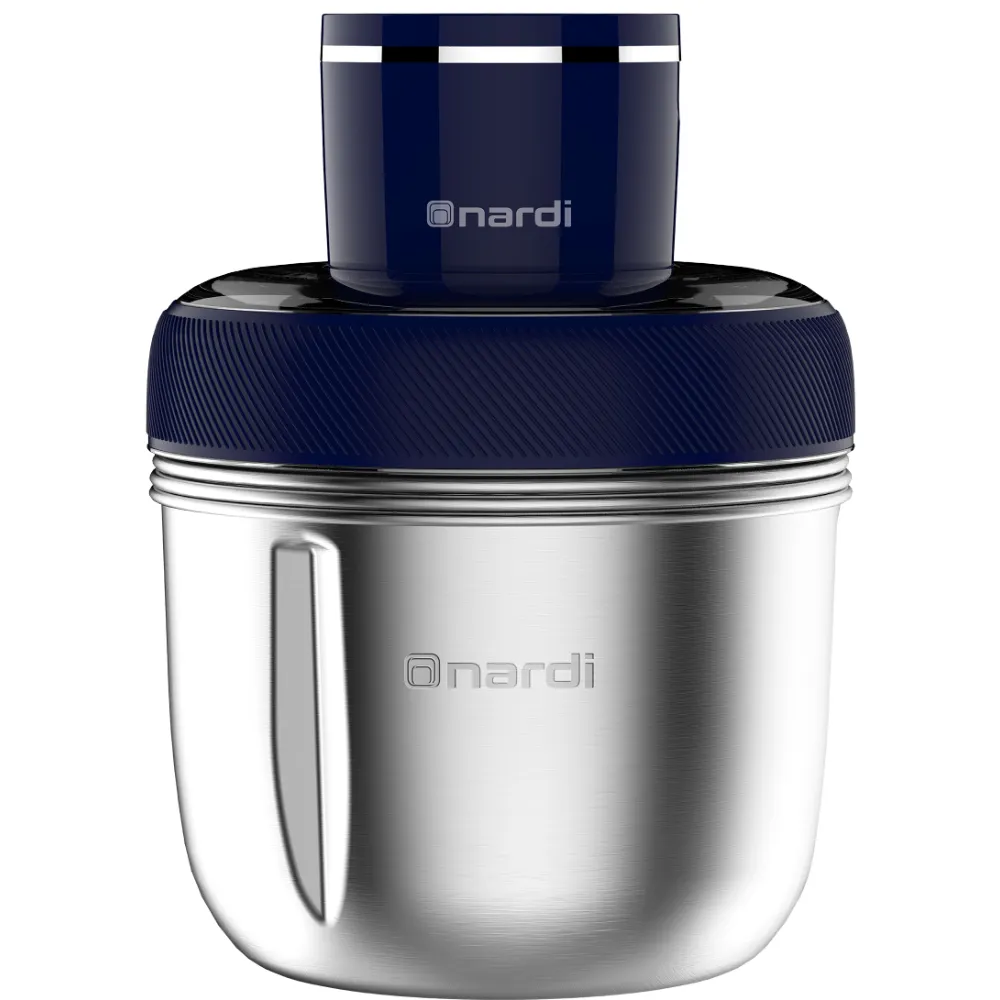 Hachoir NARDI 5en1 350 w Inox Bleu