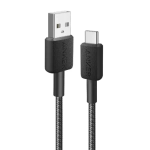 ANKER 322 USB-A TO USB-C CABLE (3FT BRAIDED) black A81H5H11