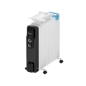 Radiateur Bain d’huile CONDOR Noir et Blanc 13 éléments