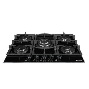 Table De Cuisson NARDI 5 Feux Black glass