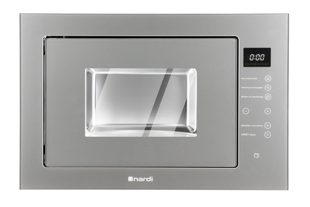 Micro-ondes Encastrable NARDI Combiné Gris Glass 25L
