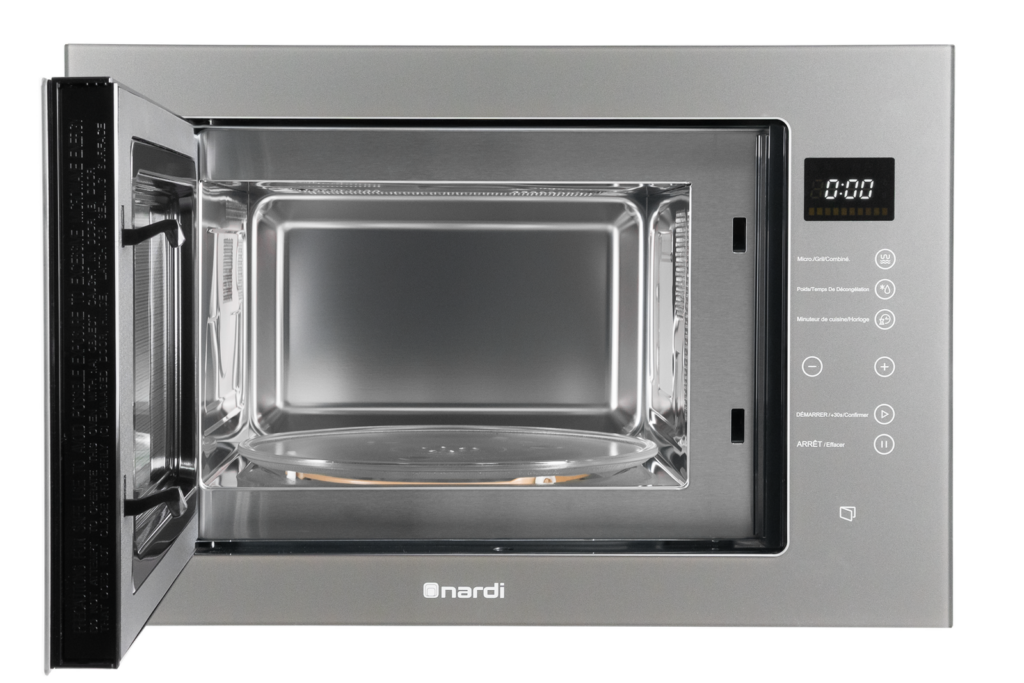 Micro-ondes Encastrable NARDI Combiné Gris Glass 25L