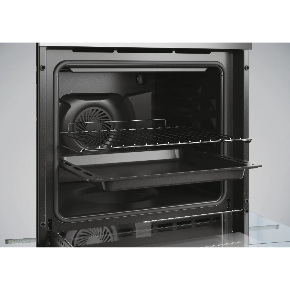Four Electrique Electrique Rosières Inox 65 L Ventilé 08 Fonctions Double vitrage