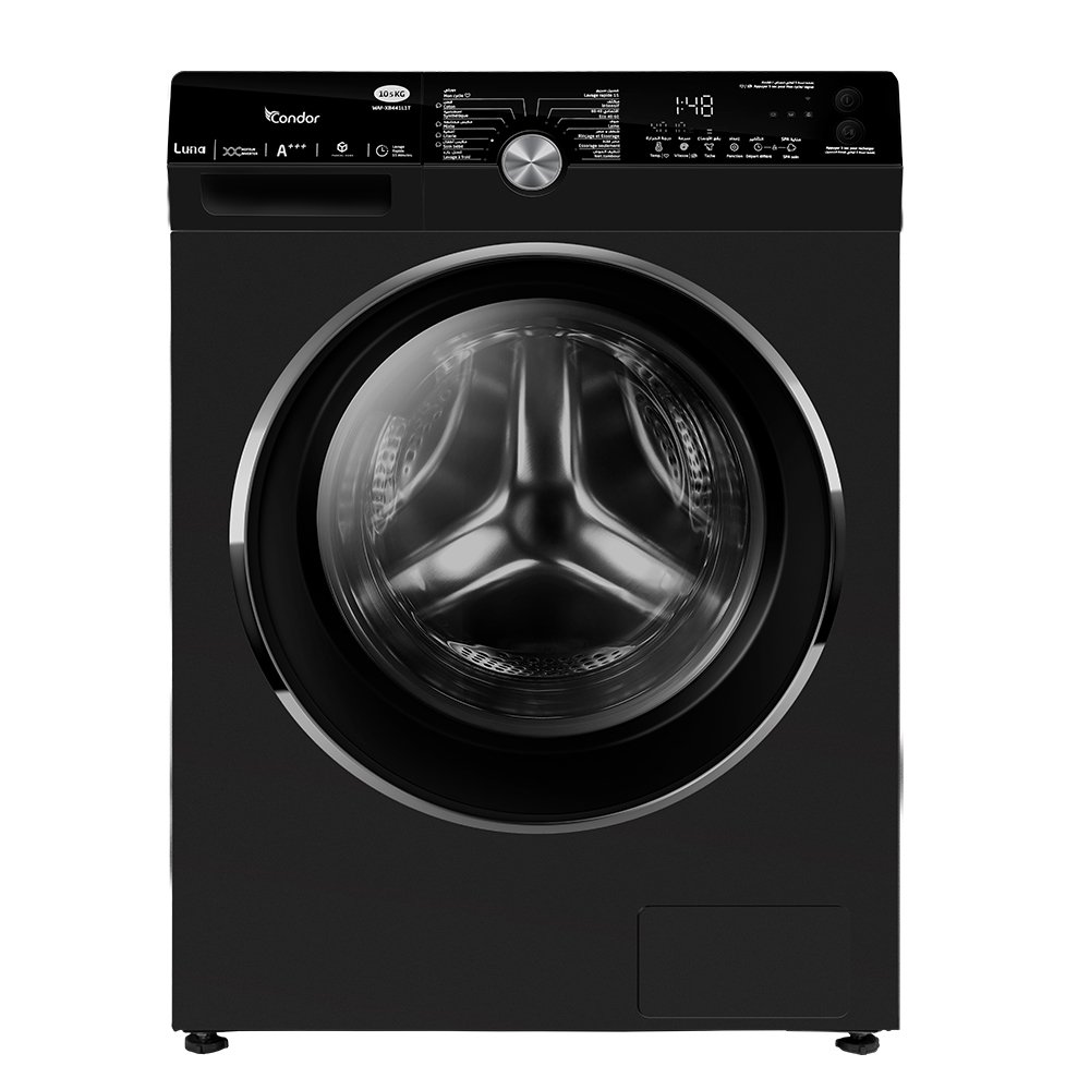 Machine à laver CONDOR LUNA× Frontal Inverter Titanium 10.5 kg