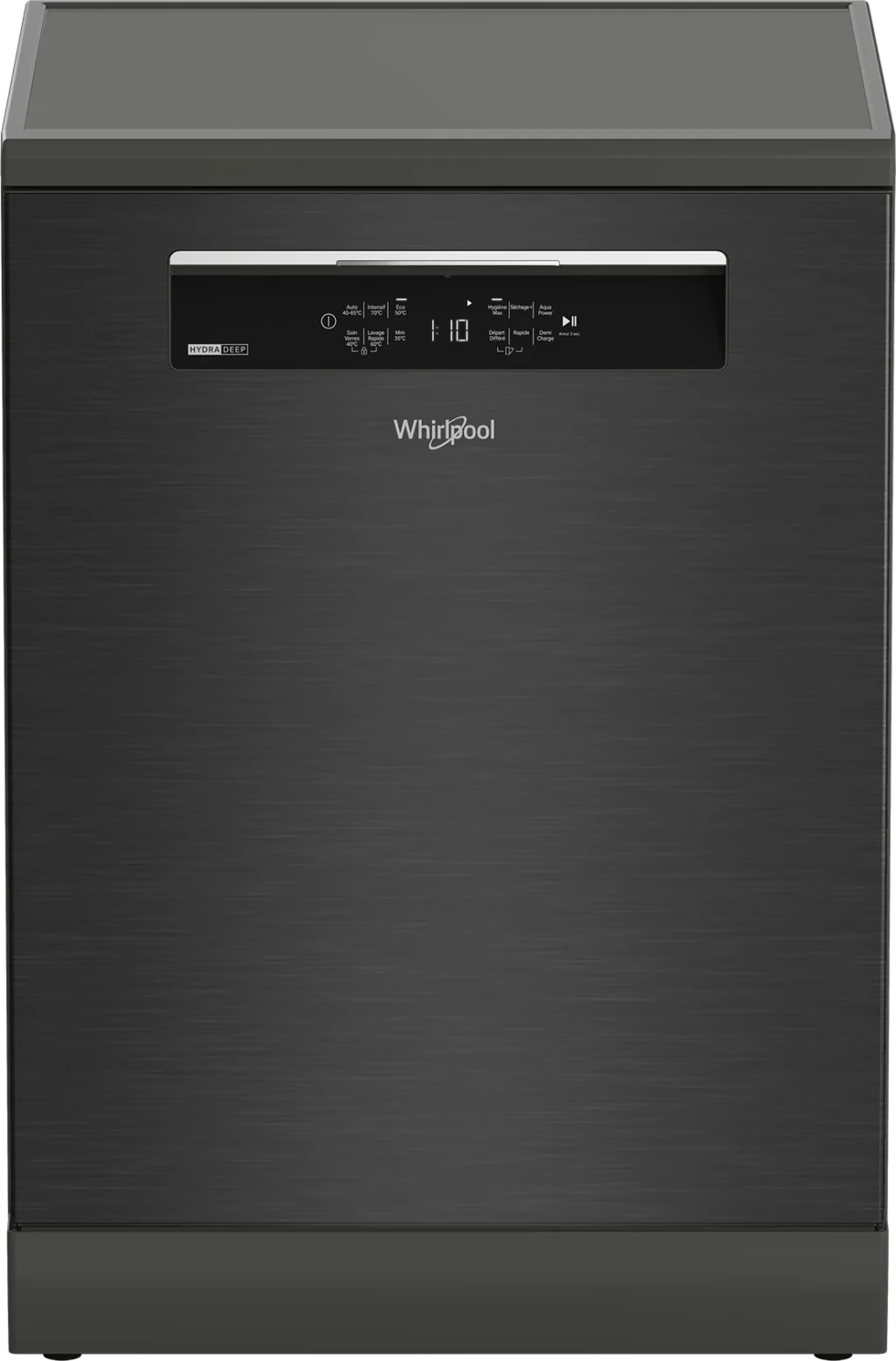 Lave-Vaisselle Whirlpool Noir inox 15 Couverts