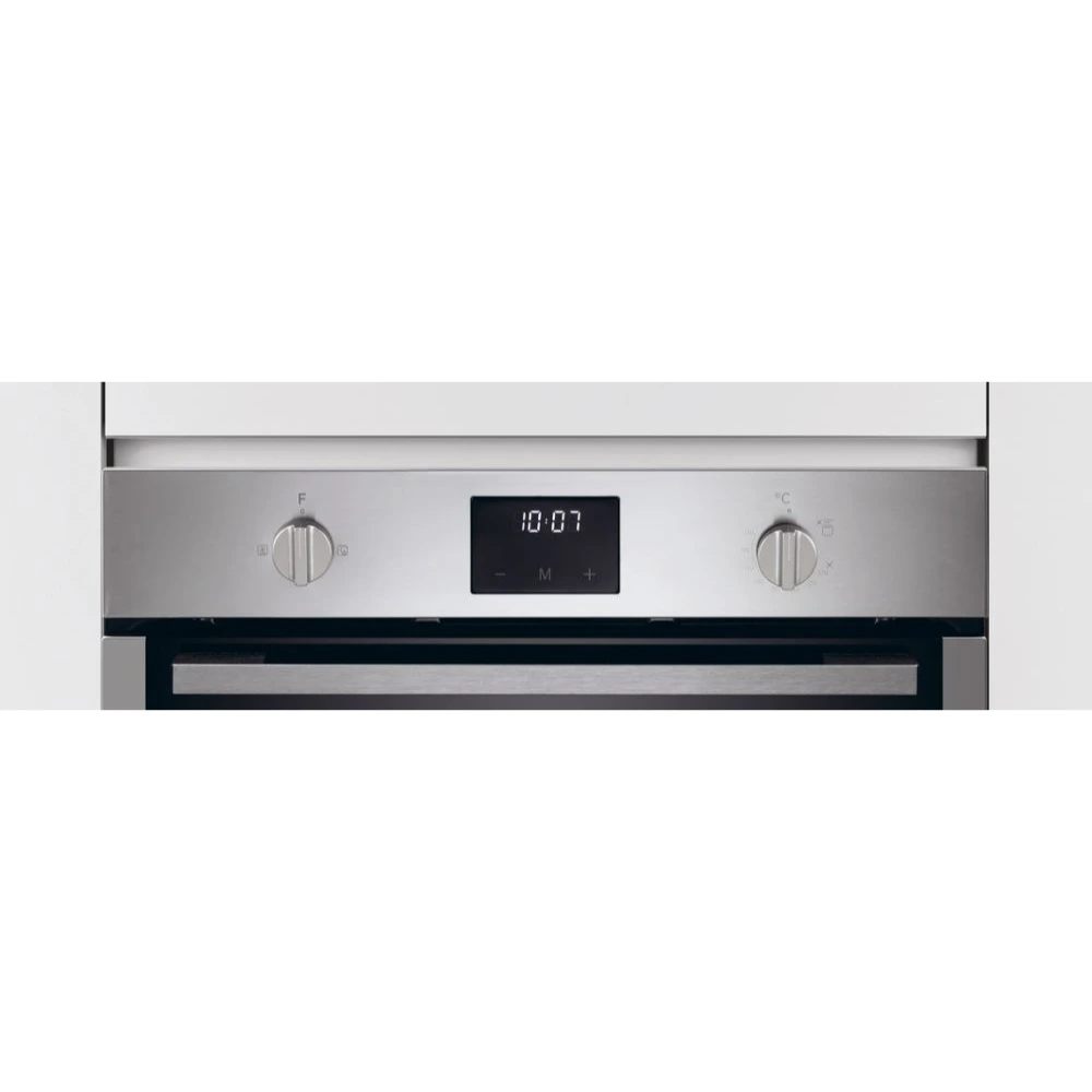 Four Encastrable Gaz-Gaz Rosières Inox Ventilé Afficheur 6 Fonctions R6GGGFC2T-ALG/1
