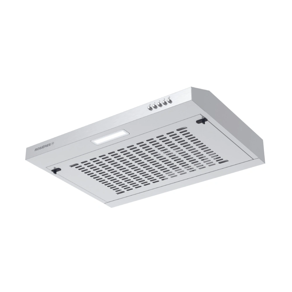 Hotte Casquette Rosières 60 cm Inox 3 Vitesses