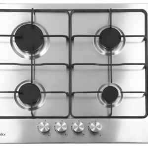 Table de Cuisson Encastrable Condor TERRA 4 Feux  Inox 60 cm