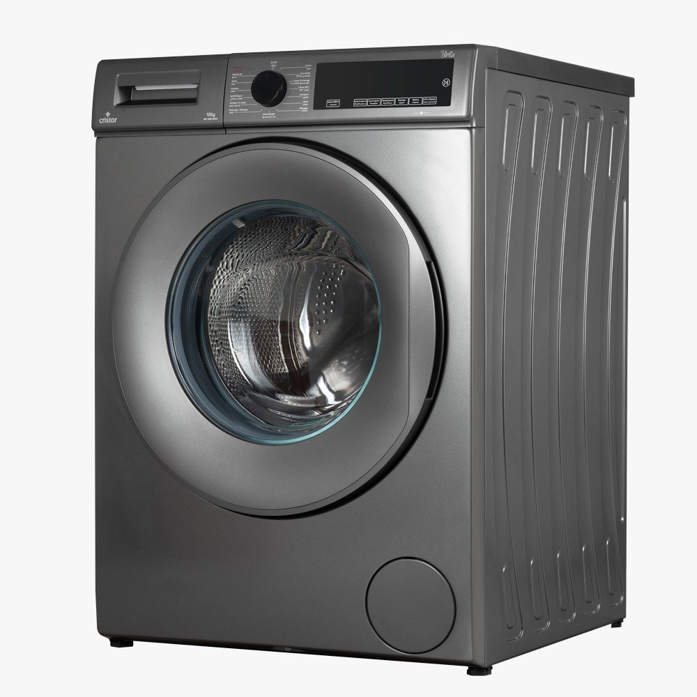 Machine à Laver BELLA CRISTOR Dark Inox 12 kg