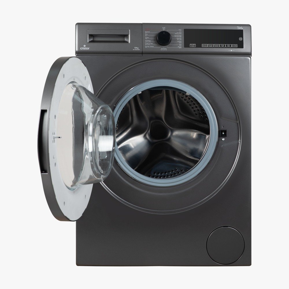 Machine à Laver BELLA CRISTOR Dark Inox 12 kg