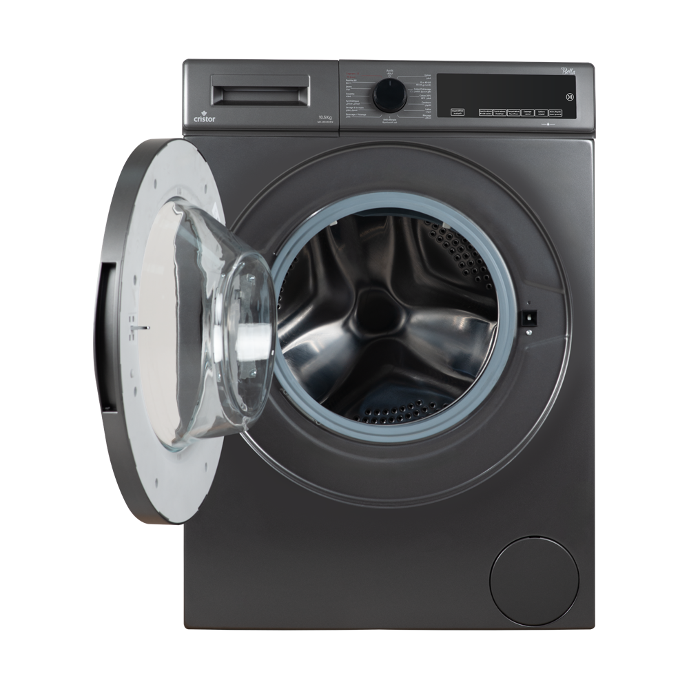 Machine à Laver BELLA CRISTOR Dark Inox 10.5 kg