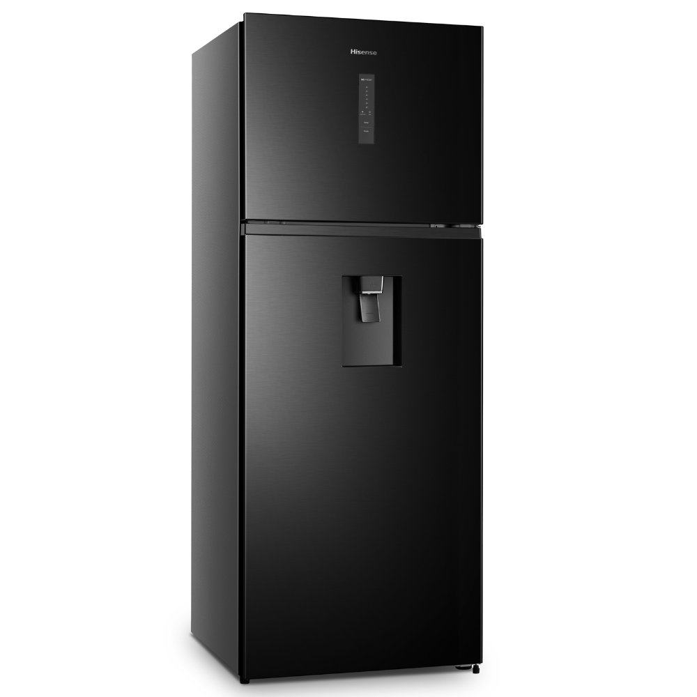 Réfrigérateur Double porte HISENSE Inverter Distributeur d'eau Nofrost Black premuim 466 L