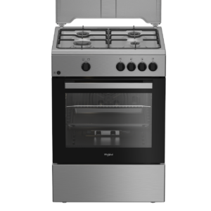 Cuisinière GAZ/GAZ Whirlpool INOX 60 CM 62L